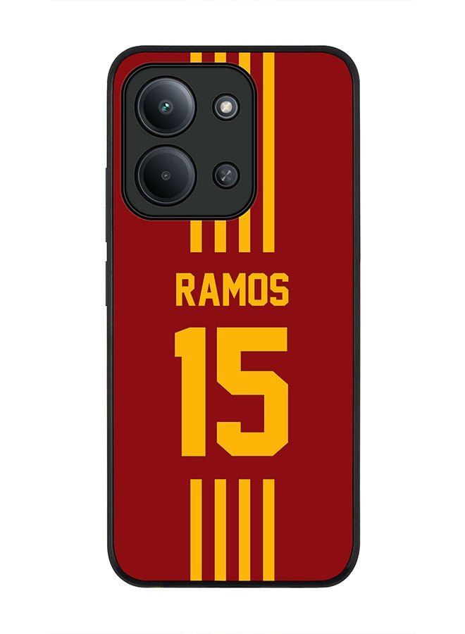 For Xiaomi Poco C85 4G Case,Slim fit Camera Protection, Shockproof Thin Phone cover  - Football - Spain ,  Ramos